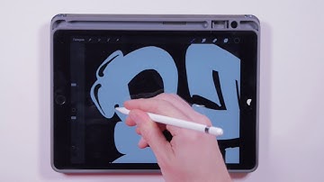 Graffiti ABC / Many types of D / Procreate Ipad / tutorial