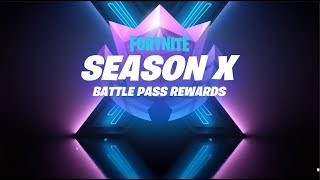 Fortnite Season X Battle Pass Rewards