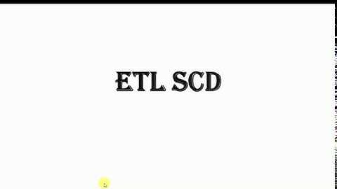 ETL SCD