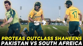 Proteas Outclass Shaheens at Lahore | Pakistan vs South Africa | T20I | PCB | ME2A