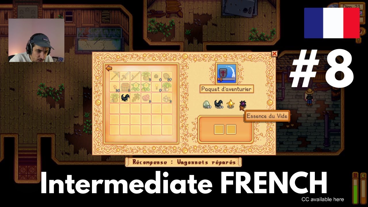 Learn French with Stardew Valley #8 - Intermediate French