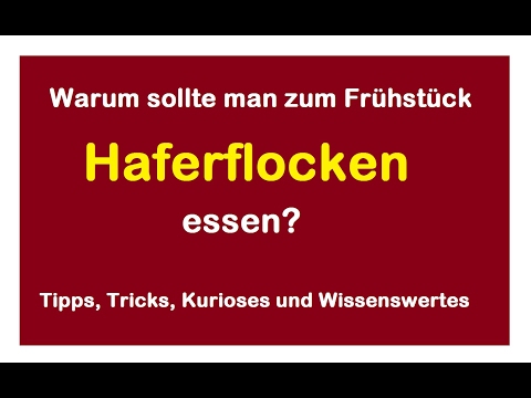 Haferflocken zum Abnehmen Bauch Film