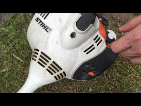 How to run and operate Grass Trimmer Stihl FS 40