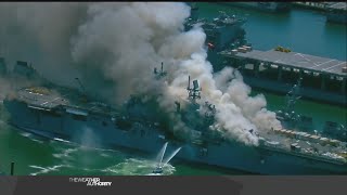 21 injured after explosion at San Diego-based Navy ship
