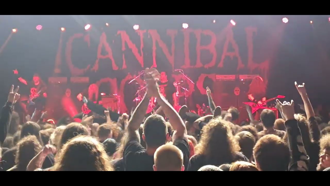 Cannibal Corpse - Stripped, Raped and Strangled @ Barrowland Ballroom, Glasgow, 26th Sept 2024
