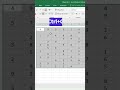 In Click fill all data in Excel #viral #shortvideo #trending #subscribe #excel #reels #youtube