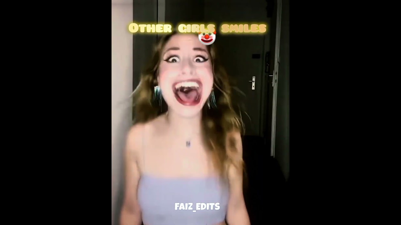 Others Girls Smiles VS Last Crazy Girl ☠️