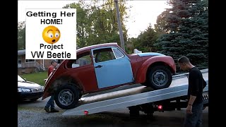 VW Beetle Restoration - Can it be saved - Will it Run - Garage Find VW Beetle - Super Beetle