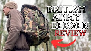 British Army Bergen Review For Camping/ Bushcraft