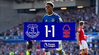 EVERTON 1-1 NOTTINGHAM FOREST | Premier League Highlights