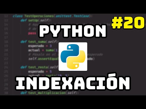 ✅ Curso Maestro de Python: Indexación en Python 📑 #20