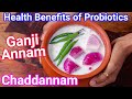 Fermented curd rice  ganji annam with natural probiotics for gut health  healthy chaddannam