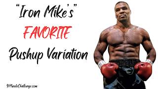 Get Fighting Fit with Mike Tyson's FAVORITE Pushup Variation! | 9MinuteChallenge.com screenshot 3