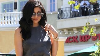 Kylie Jenner Dresses Up For Lunch At Sugarfish