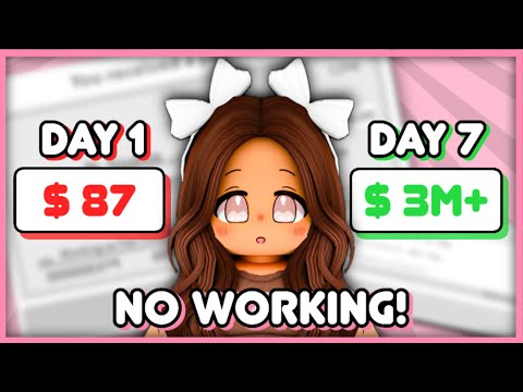 🤑 💵 4 WAYS TO MAKE MONEY WITHOUT WORKING AT ALL! | *MMS ep.2* (Roblox Bloxburg) | Axrielii