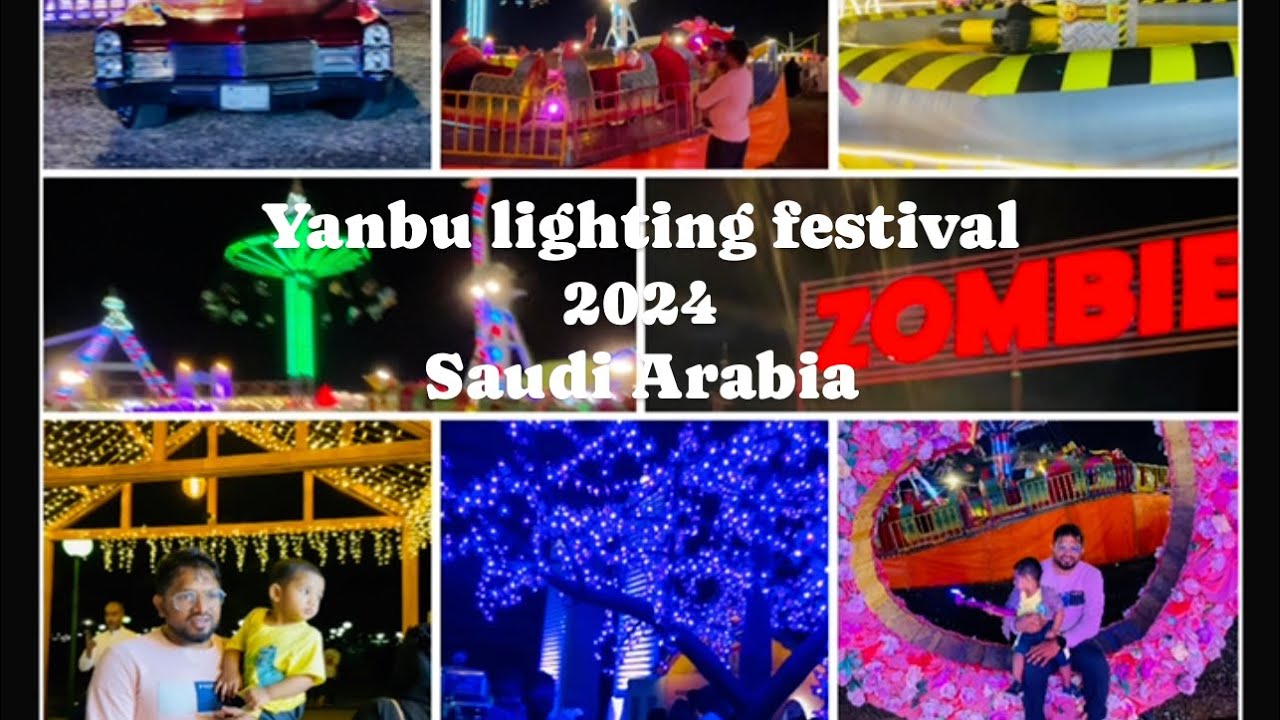 Yanbu lighting festival 2024|YANBU|Saudi Arabia|