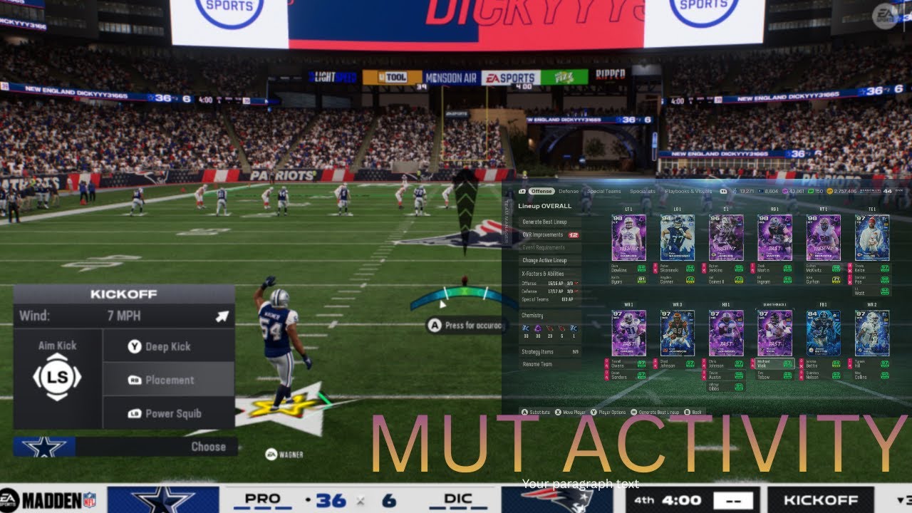 Madden 26 | MUT ACTIVITY | H2H Ranked | 4K 120 FPS | Pt. 12