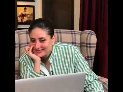 Watch the hilarious reaction of Kareena Kapoor Khan to her role as \
