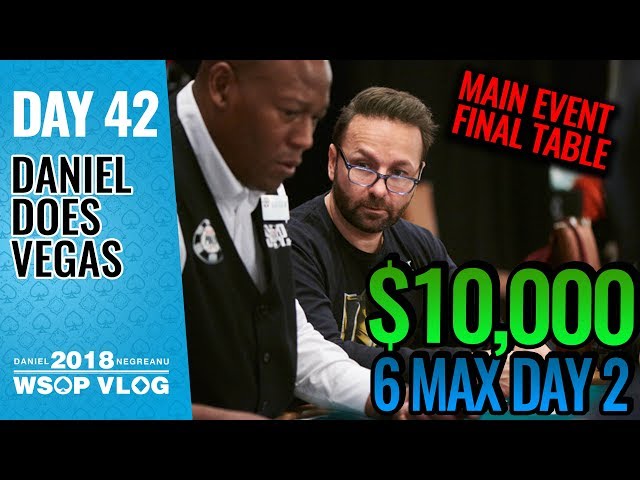 2018 Wsop Vlog Day