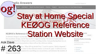 The KE0OG Reference Station Web Page (#263) Profile
