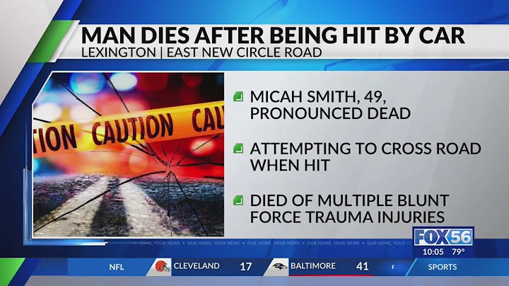 Pedestrian killed in early morning Lexington crash