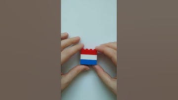 🇳🇱 Dutch Flag / LEGO / 10662 / Build & Rebuild / Building Instructions / How To Build / DIY / Bricks