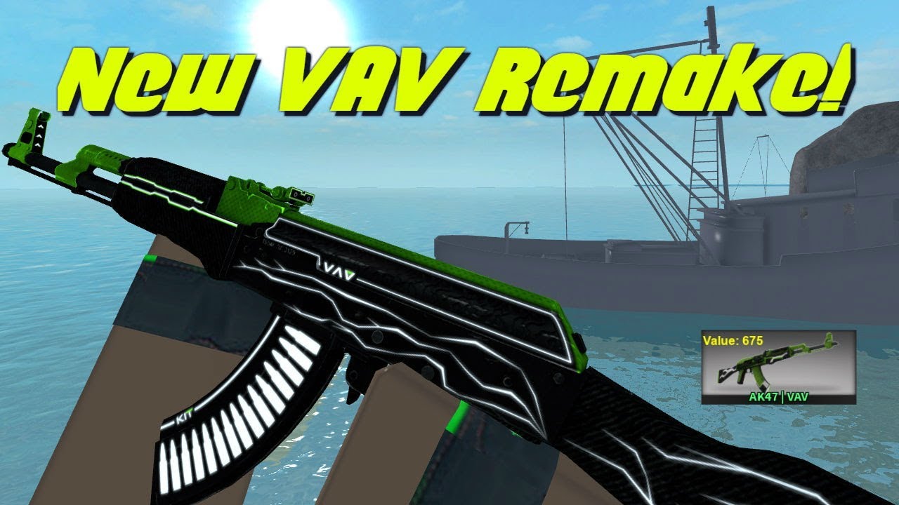 New Ak Vav Remake Counter Blox Youtube - counter blox crosshair id wiki