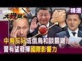 【精選】習近平有望發揮「世界統治者」影響力！？ 中國與烏克蘭「關係友好」...北京扮演俄烏和談關鍵角色？｜#寰宇全視界