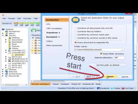 How to convert TIFF to PDF in 3 Steps - YouTube