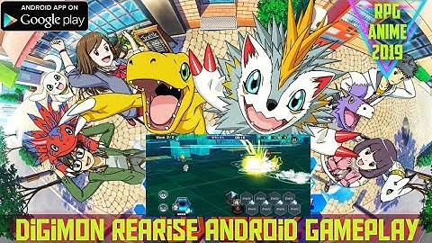 Digimon ReArise Android Gameplay || ARPG