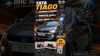 TATA TIAGO COMPLETE AUDIO + LIGHT UPGRADE 🔥 | Harman Kardon + Monster Amp + DHC LED Setup