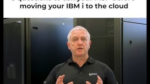 6 questions to ask your MSP before moving your IBM i to the cloud