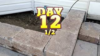 Paver Patio Build for Pool - Vlog 12