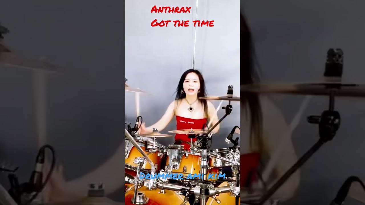 @Anthrax - Got the time #drumcover @Ami Kim @ArtisanTurk Cymbals