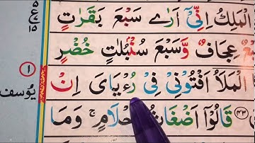 #Easy# ways to learn/Surah Al-Yusuf/41 to 45 Ayah/سورة اليوسف