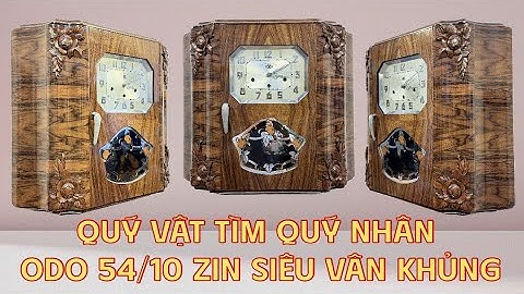Quý vật tìm quý nhân, đồng hồ ODO 54/10 zin nguyên chiếc siêu vân khủng #donghoconco #quốcthư #odo