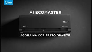 Ar-condicionado AI ECOMASTER Preto Grafite