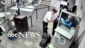 New video shows allegedly intoxicated pilot trying to board plane l ABC News