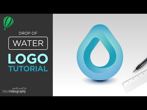 💧 Las MEJORES Técnicas para RENDERIZAR en CorelDRAW ▶ LOGO TUTORIAL | DelcaVideography