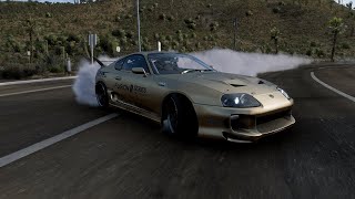 TOYOTA SUPRA 1600+ HP V12  SWAP FROM SMOKEY NAGATA  REALSTIC DRIVING + SHIFTER+ STEERING WHEEL