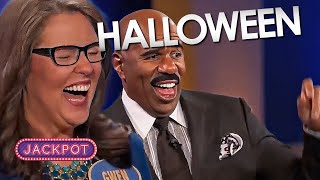 Halloween Questions U0026 Answers On Family Feud Usa With Steve Harvey