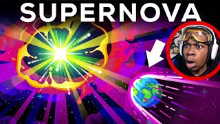 Are we even surviving this?? | What If a Supernova Hits Earth? - Kurzgesagt [REACTION]