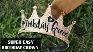 HAPPY BIRTHDAY CROWN FOR TEEN 2020 | BIRTHDAY CROWN 2020 | SUPER FAST BIRTHDAY CROWN 2020