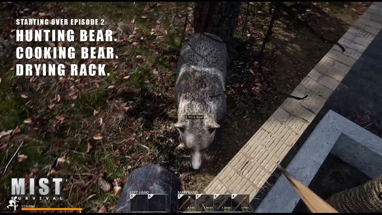 Hunt Cook Beef Jerky Bear | Mist Survival Gameplay | Season 2 Episode 2