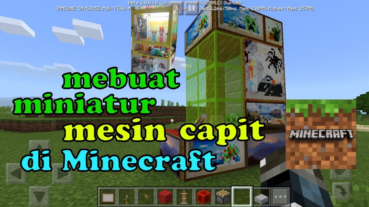  Tutorial  membuat  mesin  capit di MINECRAFT YouTube