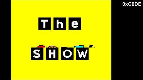 Demo for and about The CODE Show on the Acorn Electron