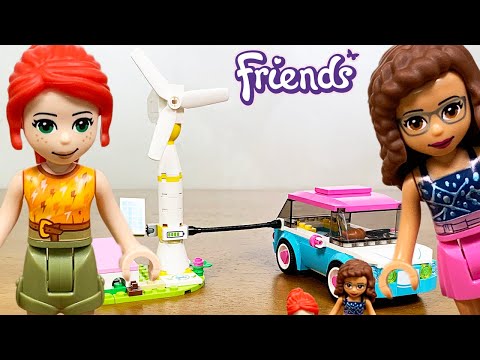 LEGO Friends Olivia&#39;s Electric Car - Ecological Set 41443  - Lego Friends Build &amp; Review