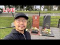 Lao ocean is live from bruce lees resting place