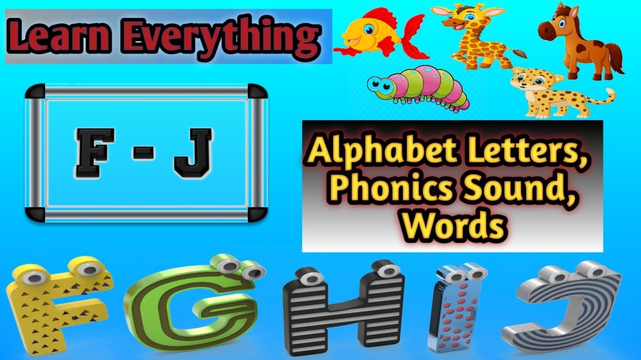Learn Alphabets From F To J toddlerlearning alphabetwithwords learn-alphabets-from-f-to-j-toddlerlearning-alphabetwithwords