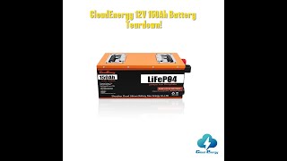 Unveiling the Tech Inside: CloudEnergy 12V 150Ah Battery Teardown!